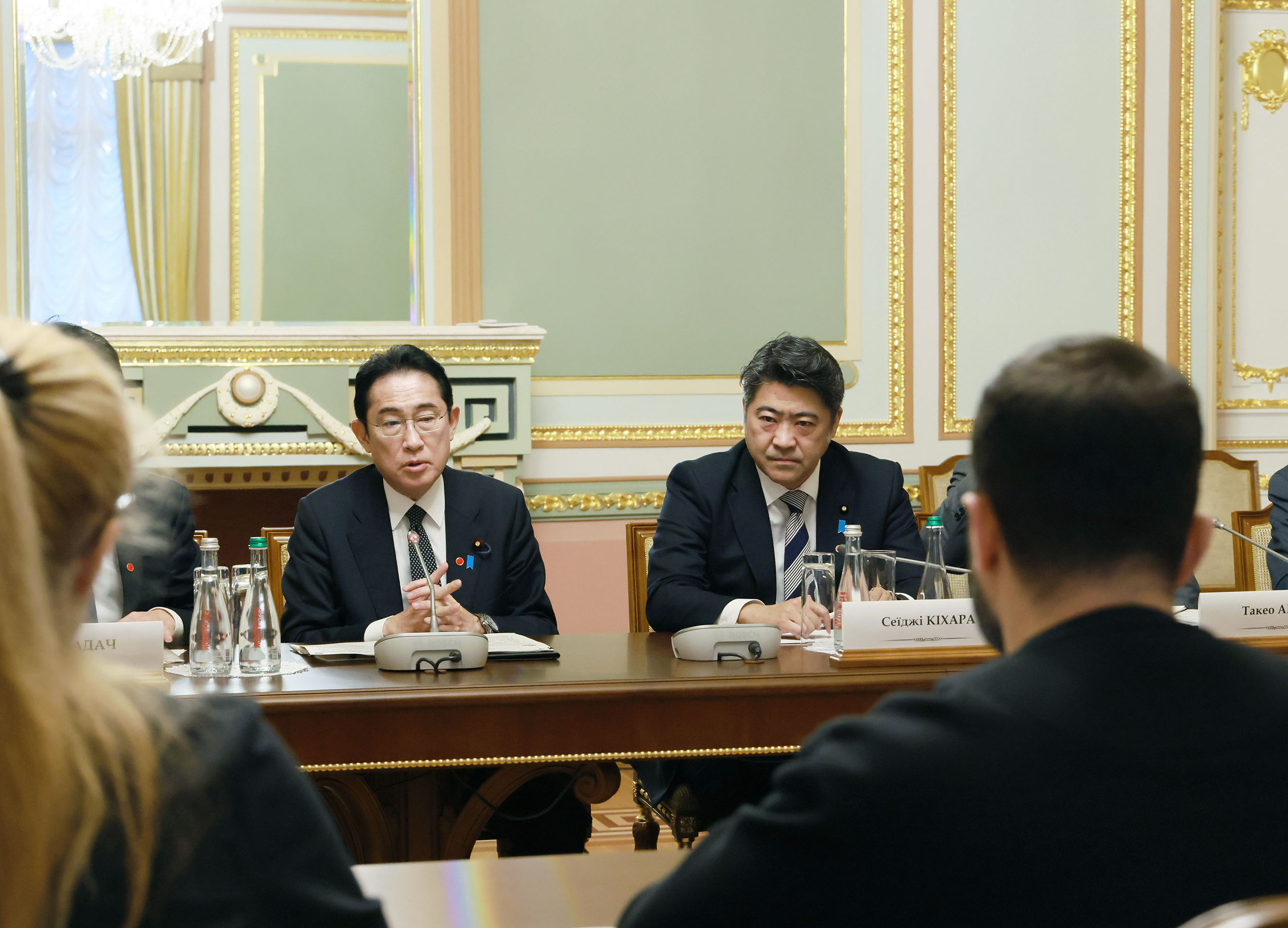日・ウクライナ首脳会談３