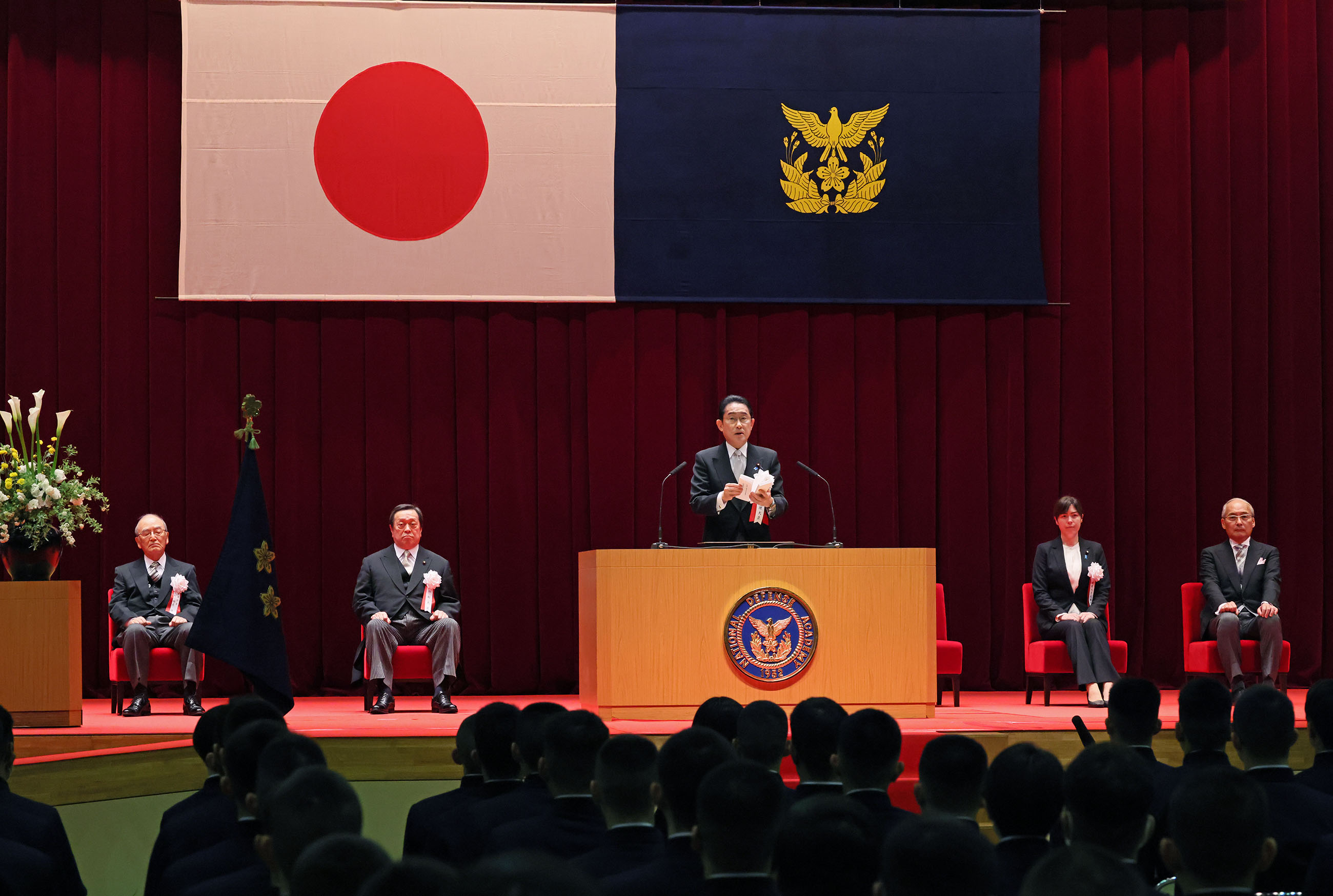 訓示を行う岸田総理４