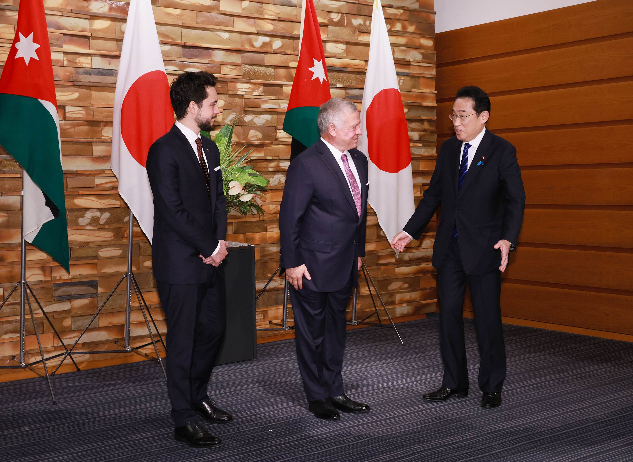日・ヨルダン首脳会談２