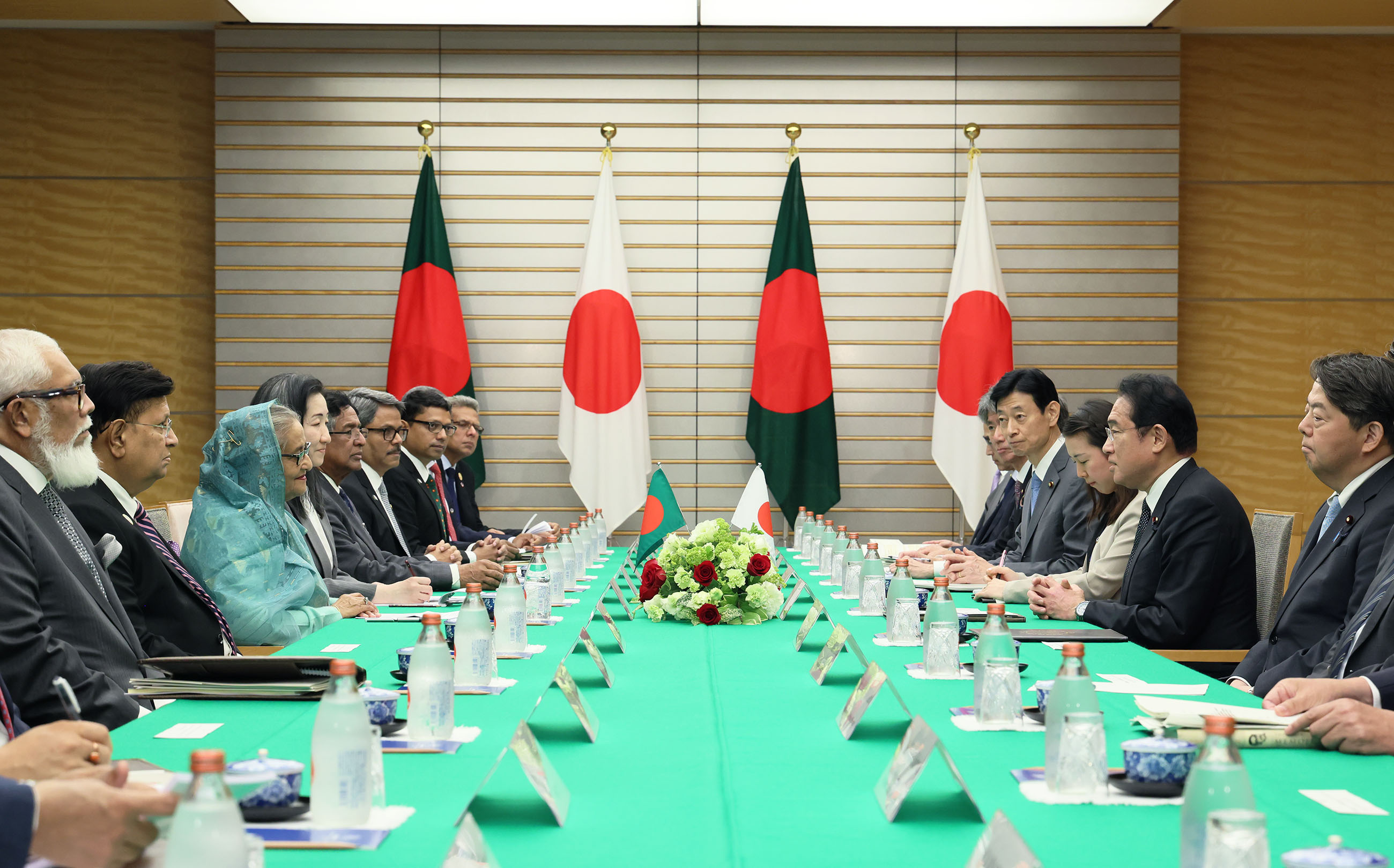 日・バングラデシュ首脳会談２