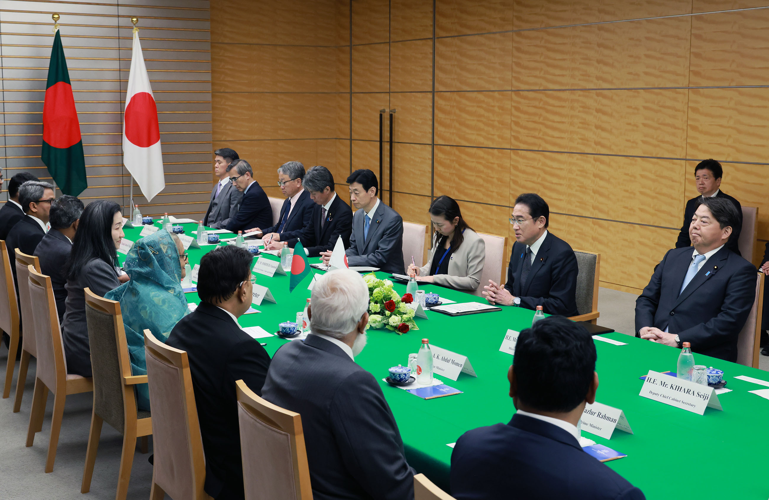 日・バングラデシュ首脳会談３