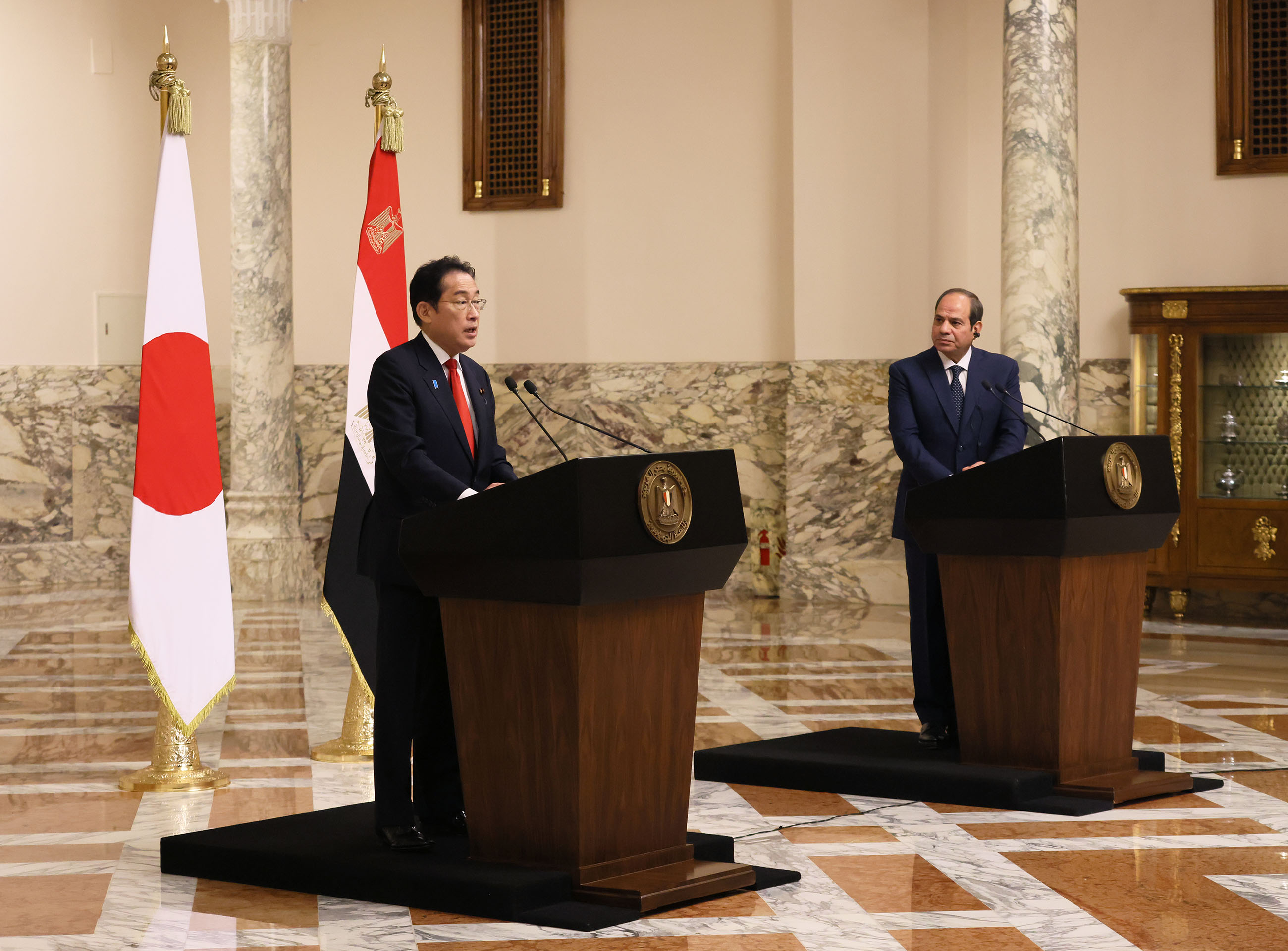共同記者発表１
