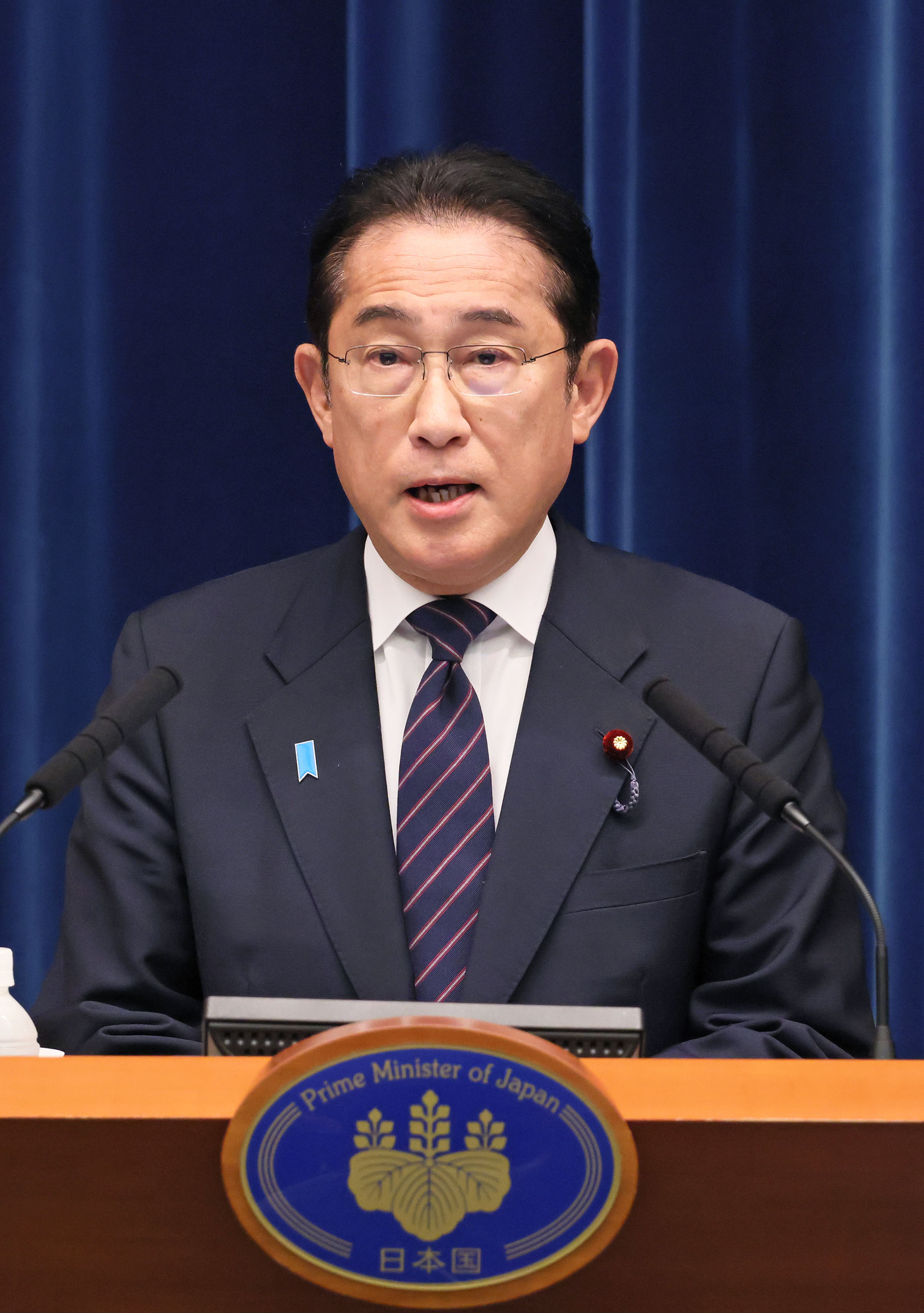 冒頭に発言する岸田総理２