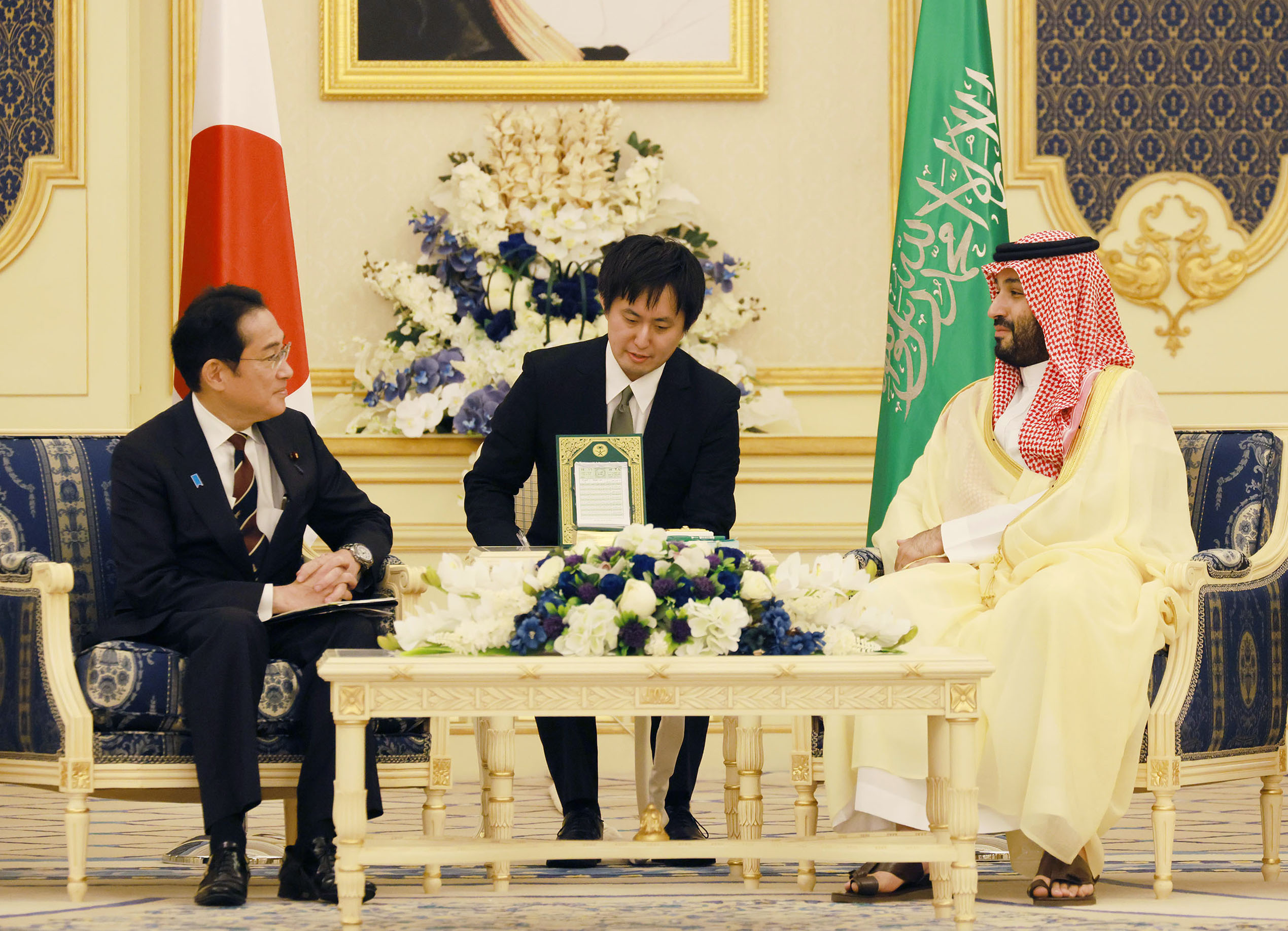 日・サウジアラビア首脳会談１
