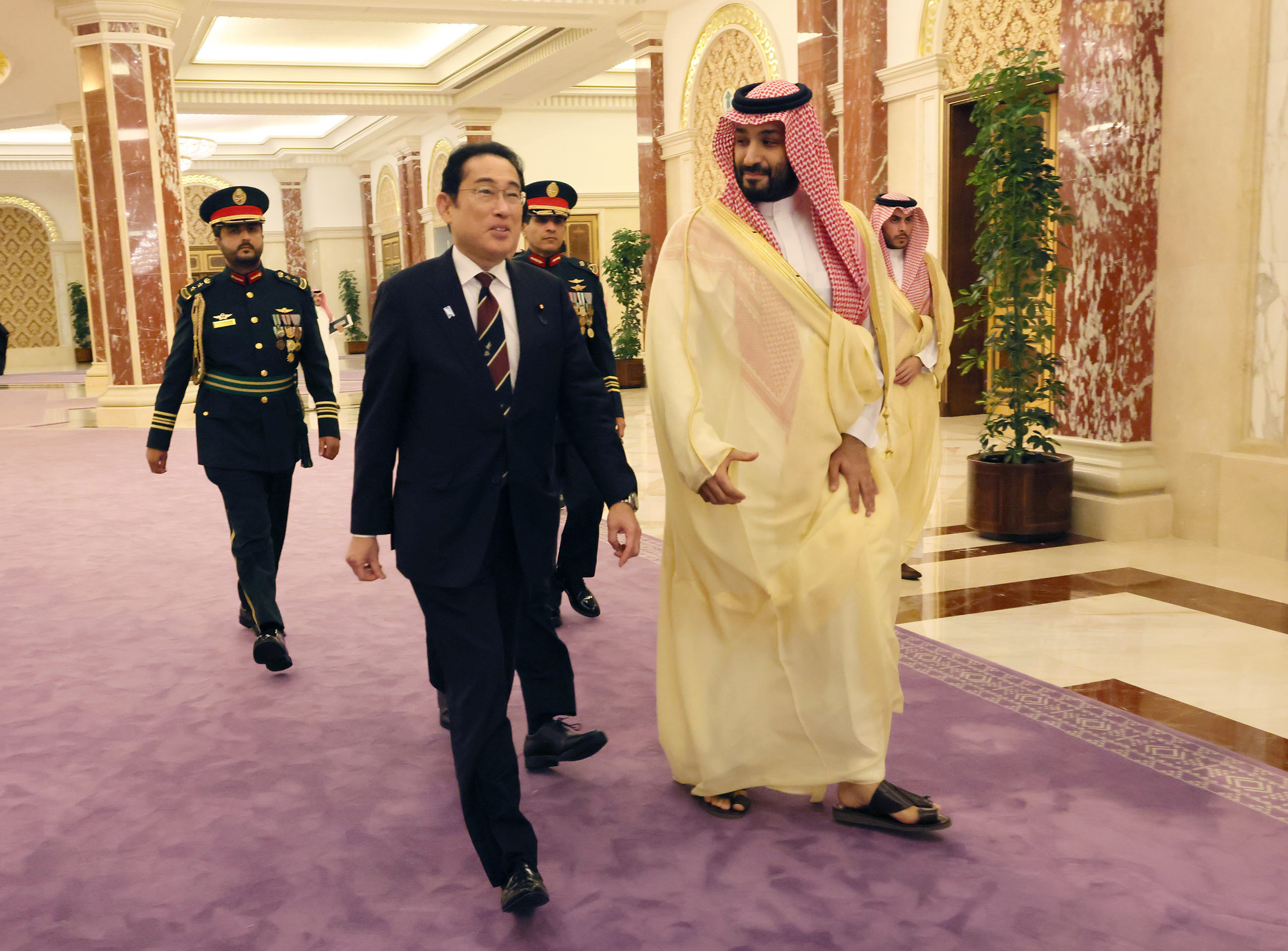 日・サウジアラビア首脳会談２