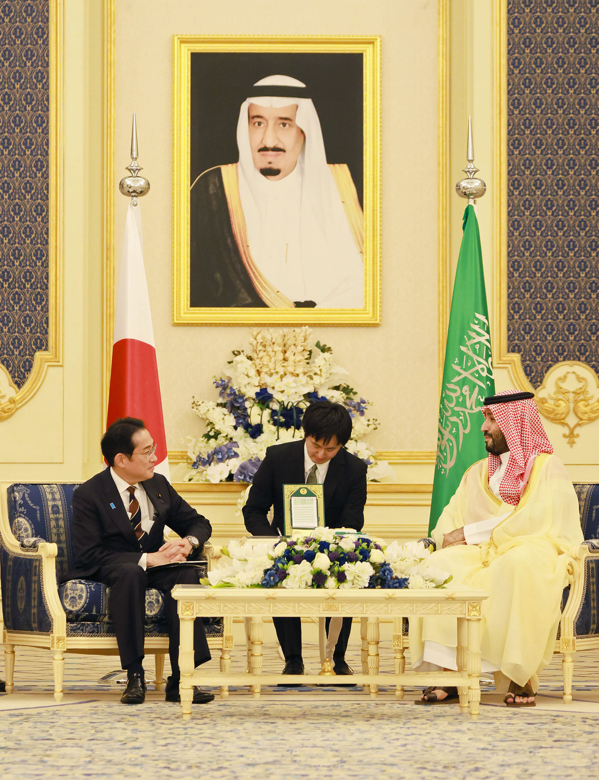 日・サウジアラビア首脳会談３