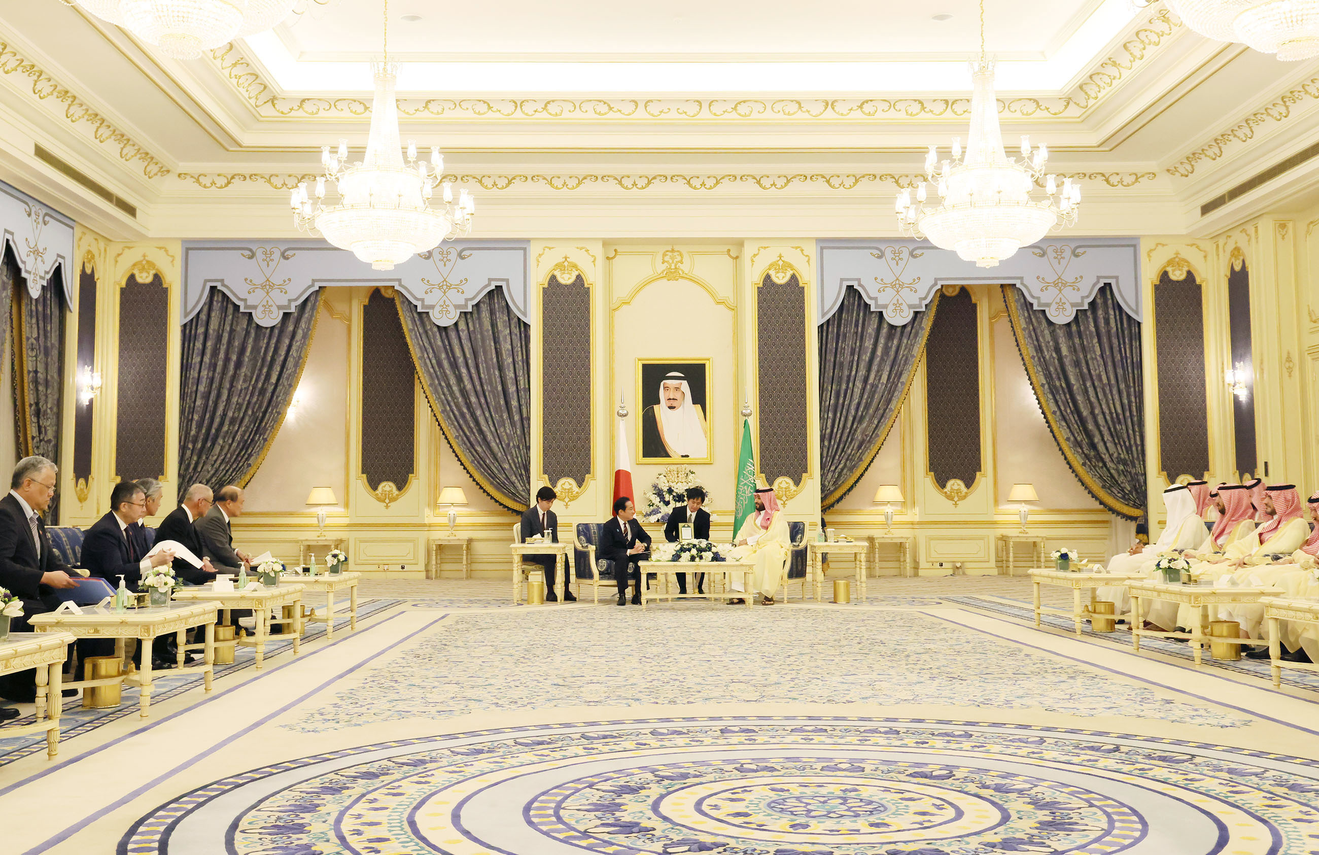 日・サウジアラビア首脳会談４