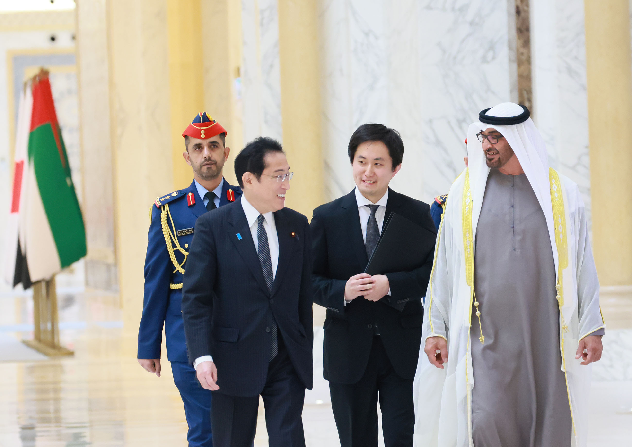 日・ＵＡＥ首脳会談２