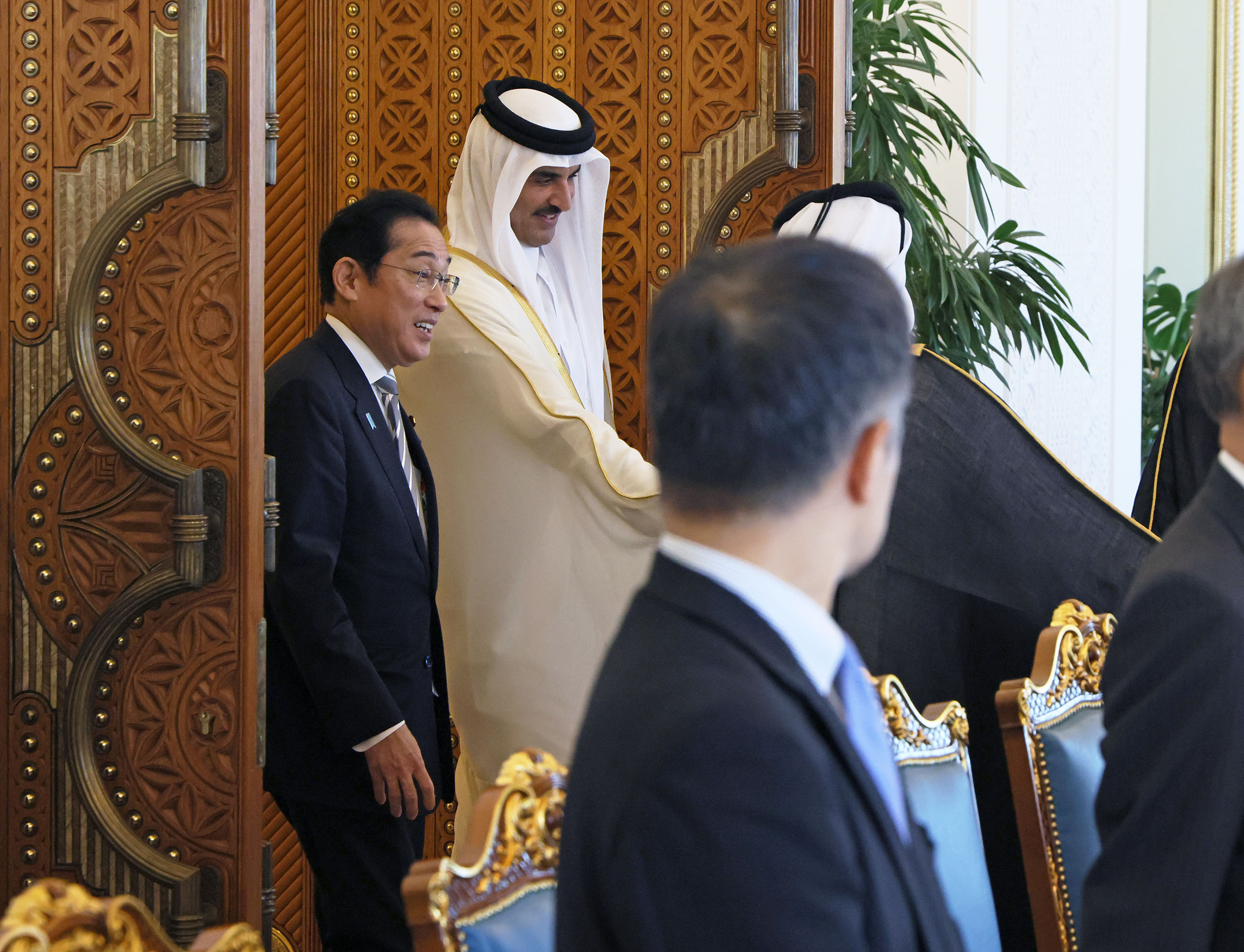 日・カタール首脳会談２