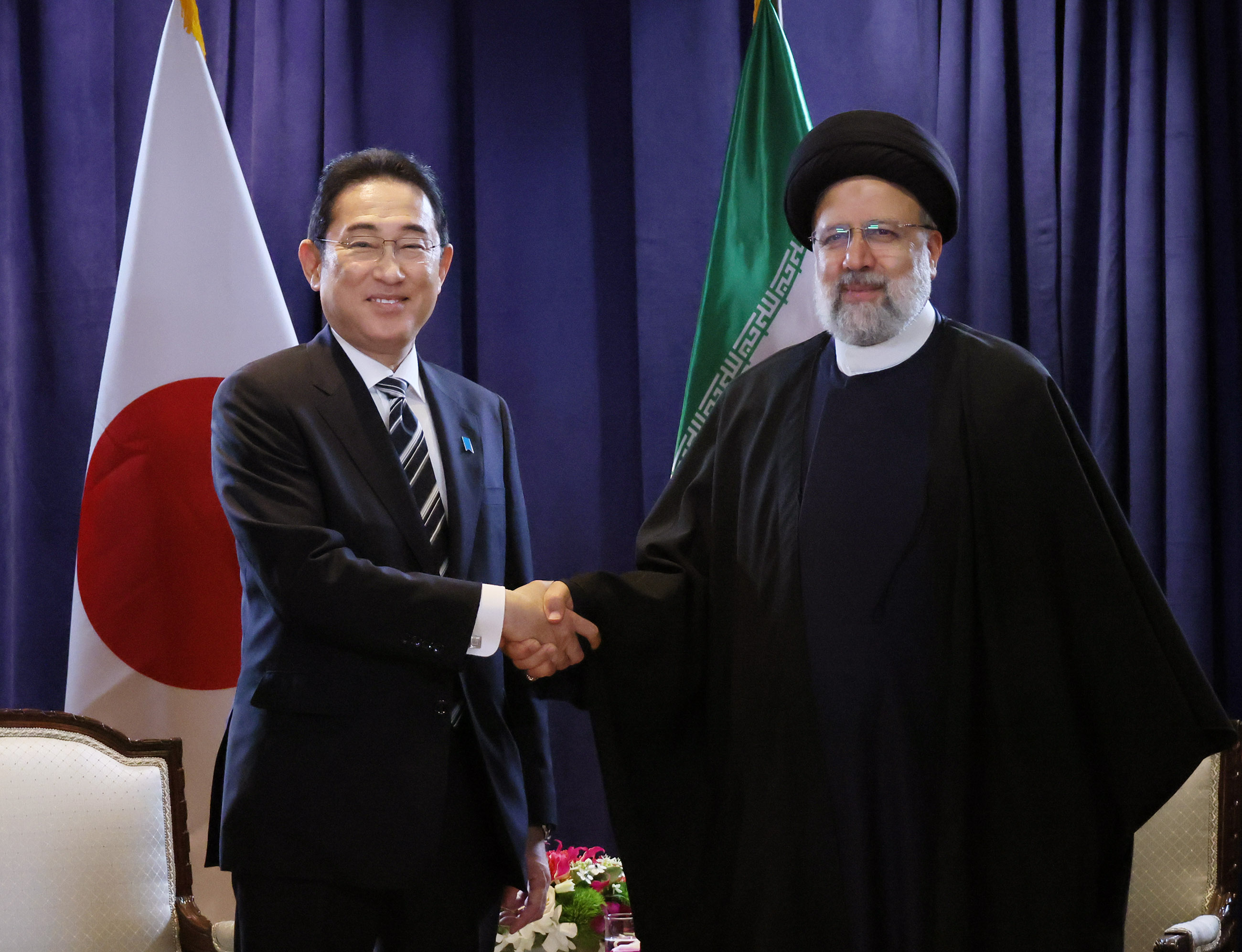 日・イラン首脳会談１