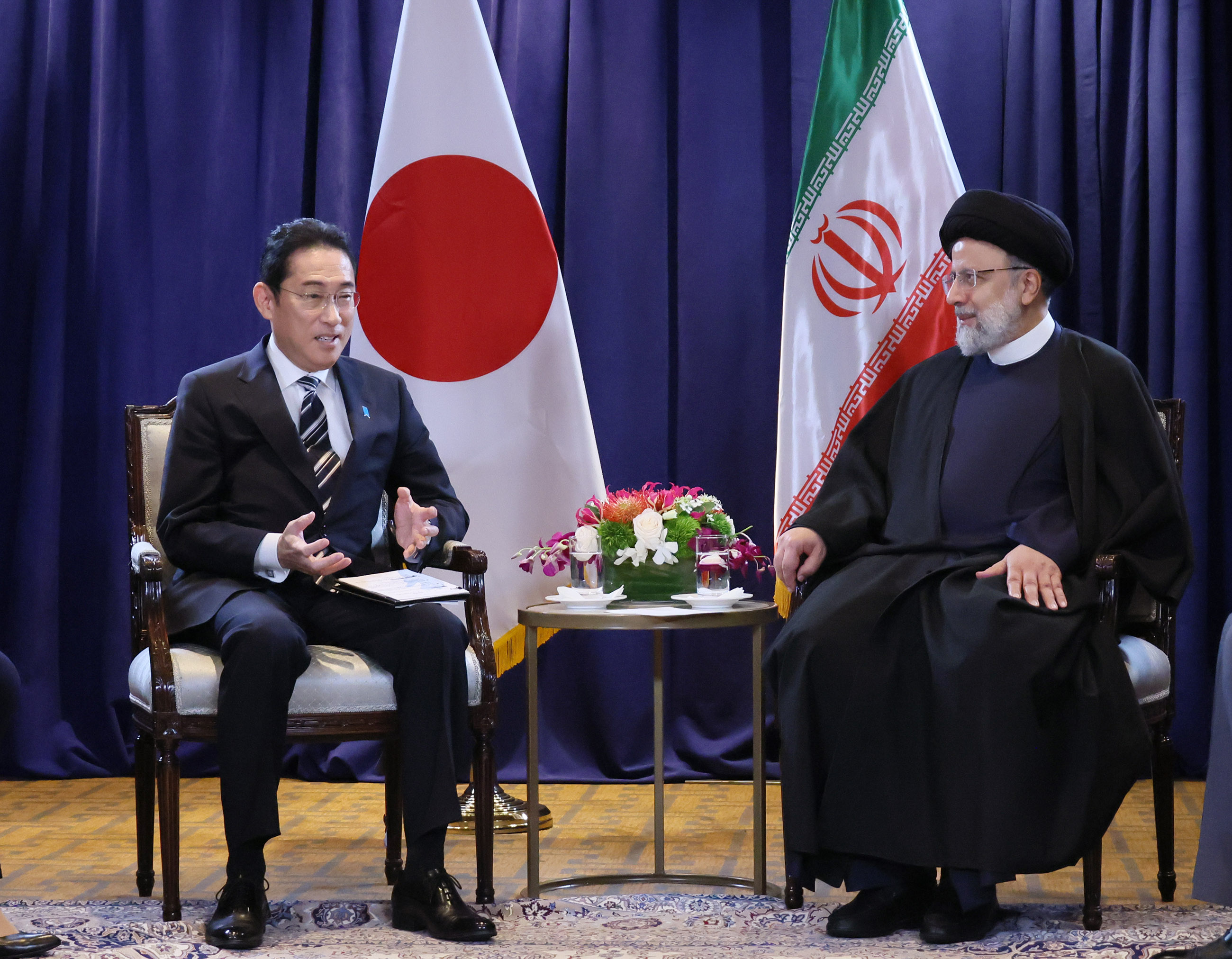 日・イラン首脳会談３