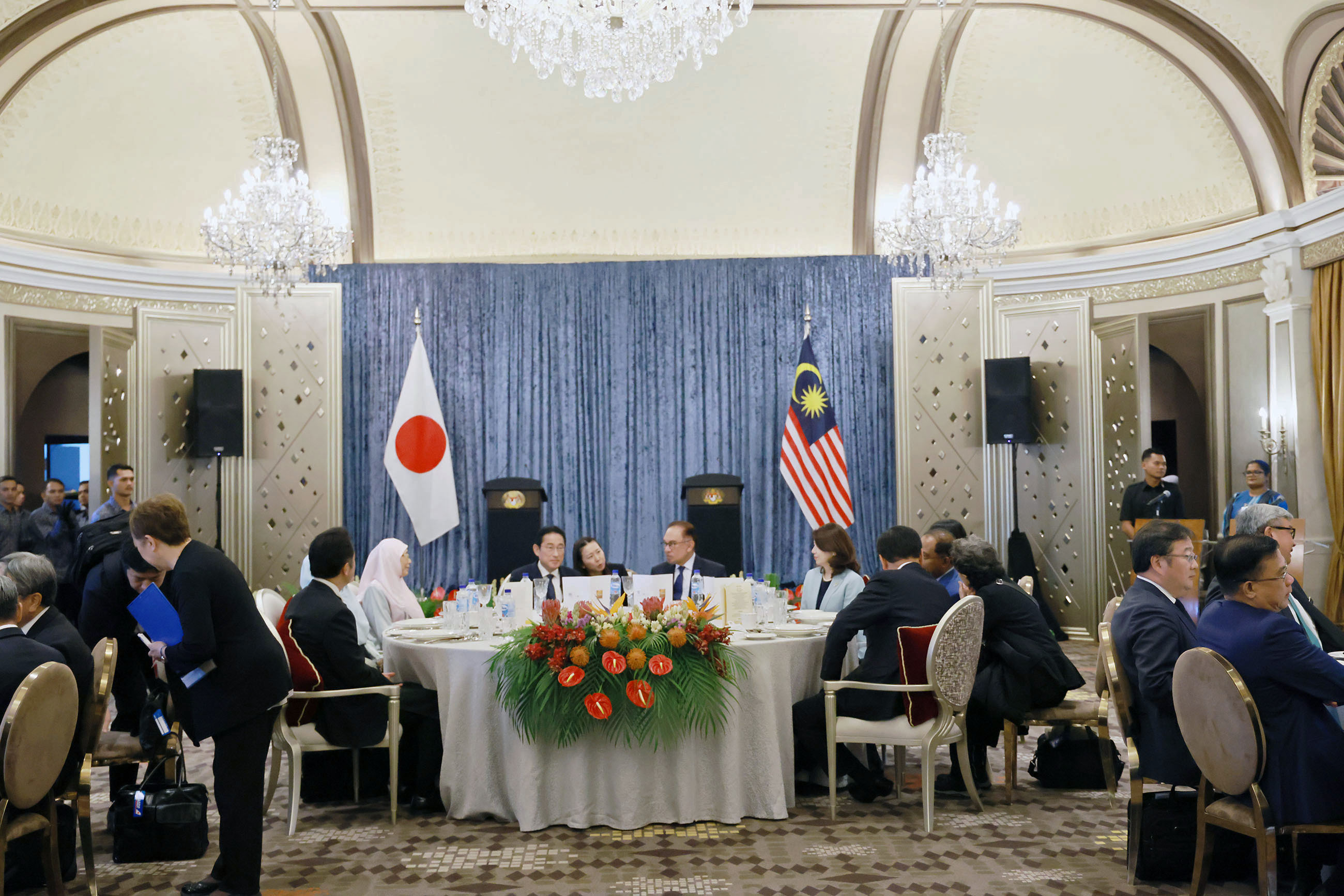 アンワル・イブラヒム首相主催午餐会１