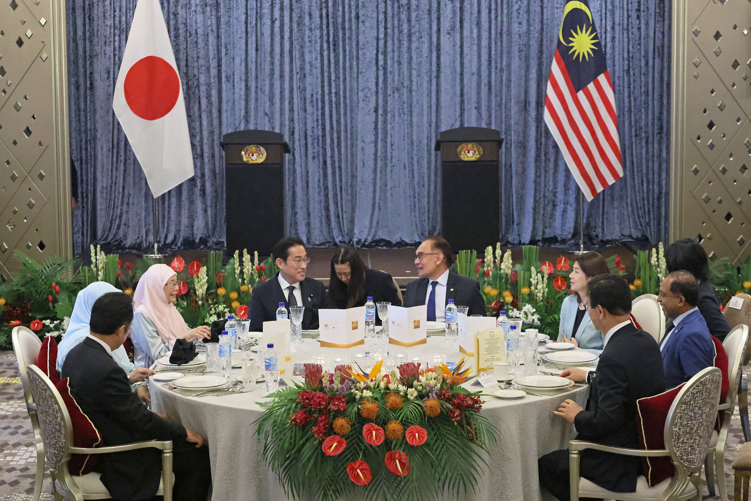 アンワル・イブラヒム首相主催午餐会２