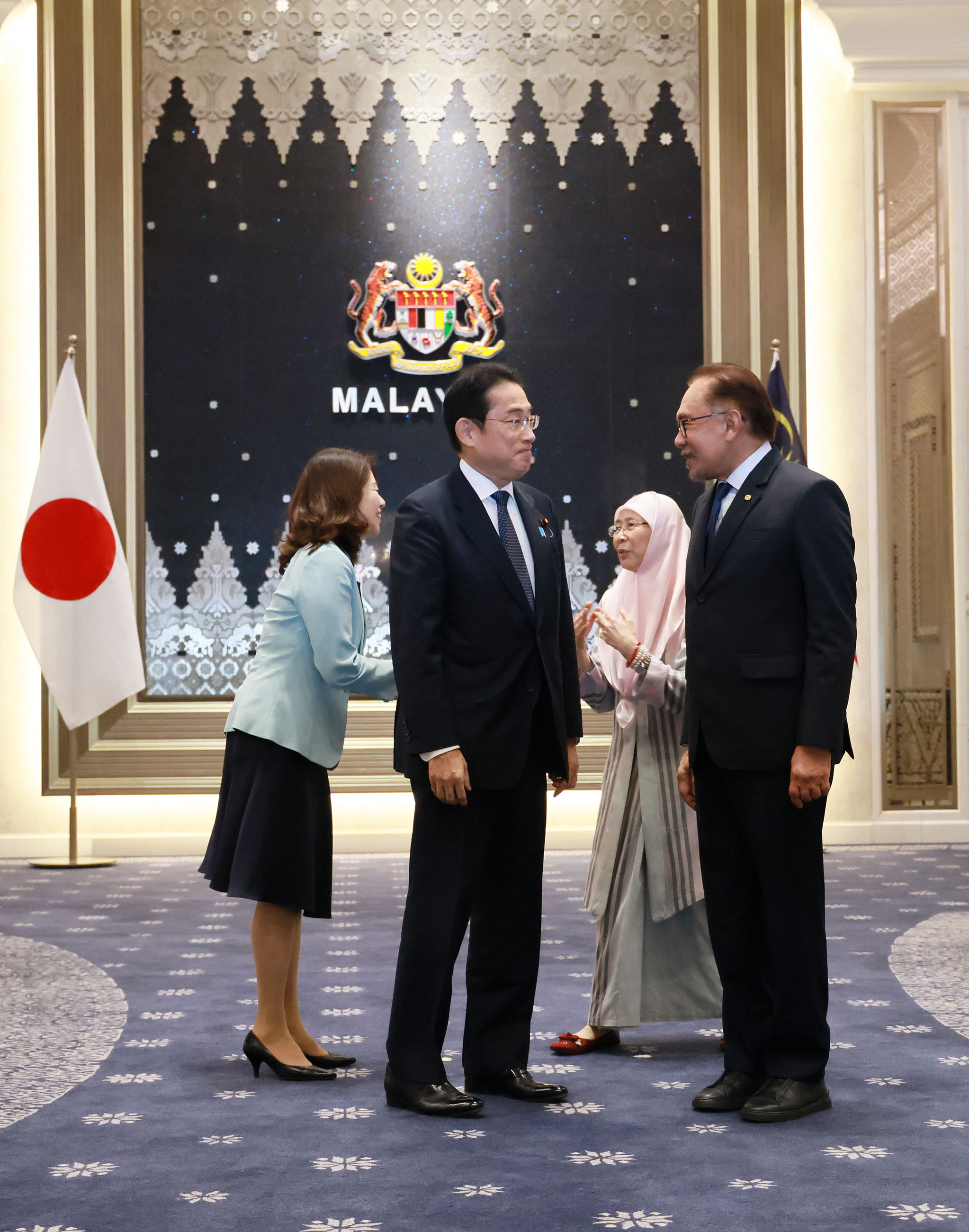 アンワル・イブラヒム首相主催午餐会４