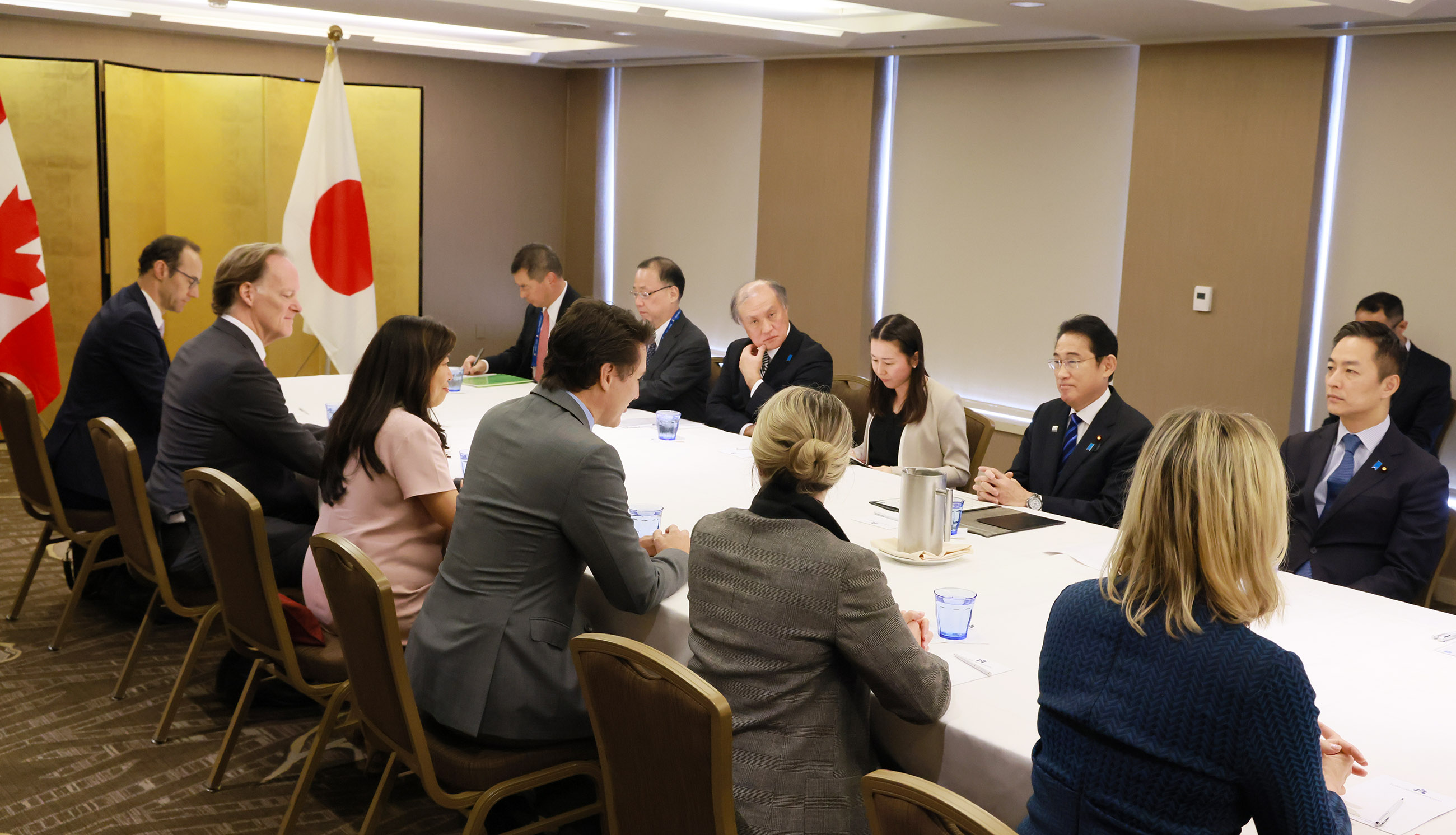 日・カナダ首脳会談４