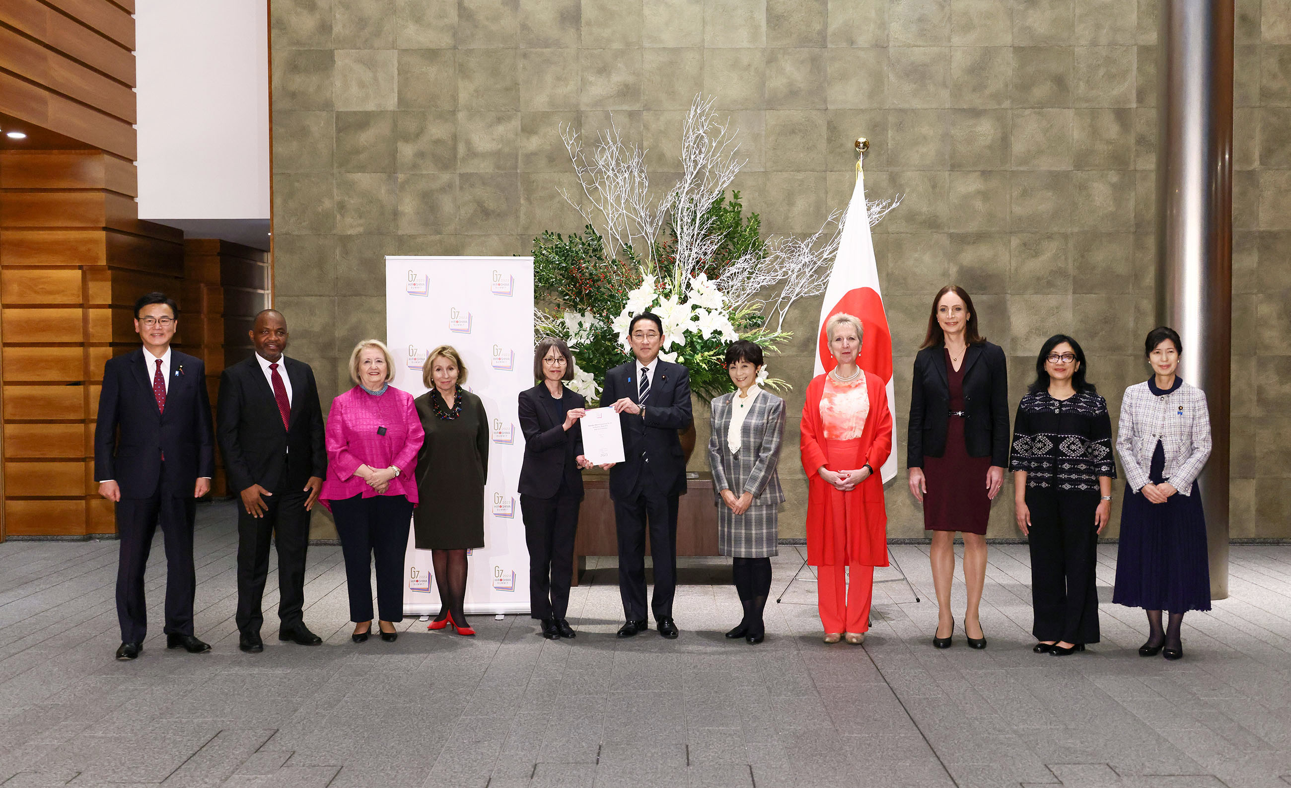 Ｇ７ジェンダー平等アドバイザリー評議会（ＧＥＡＣ）による表敬