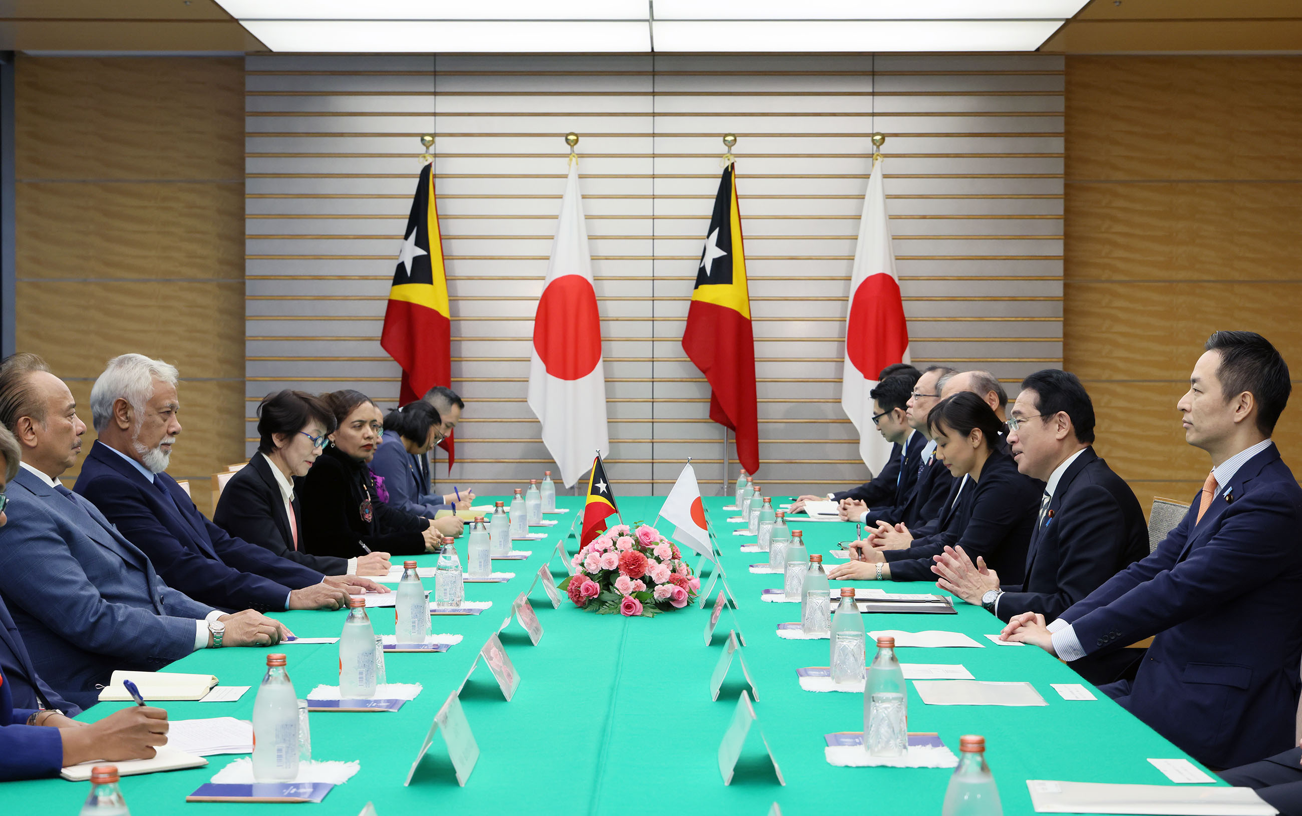 日・東ティモール首脳会談３