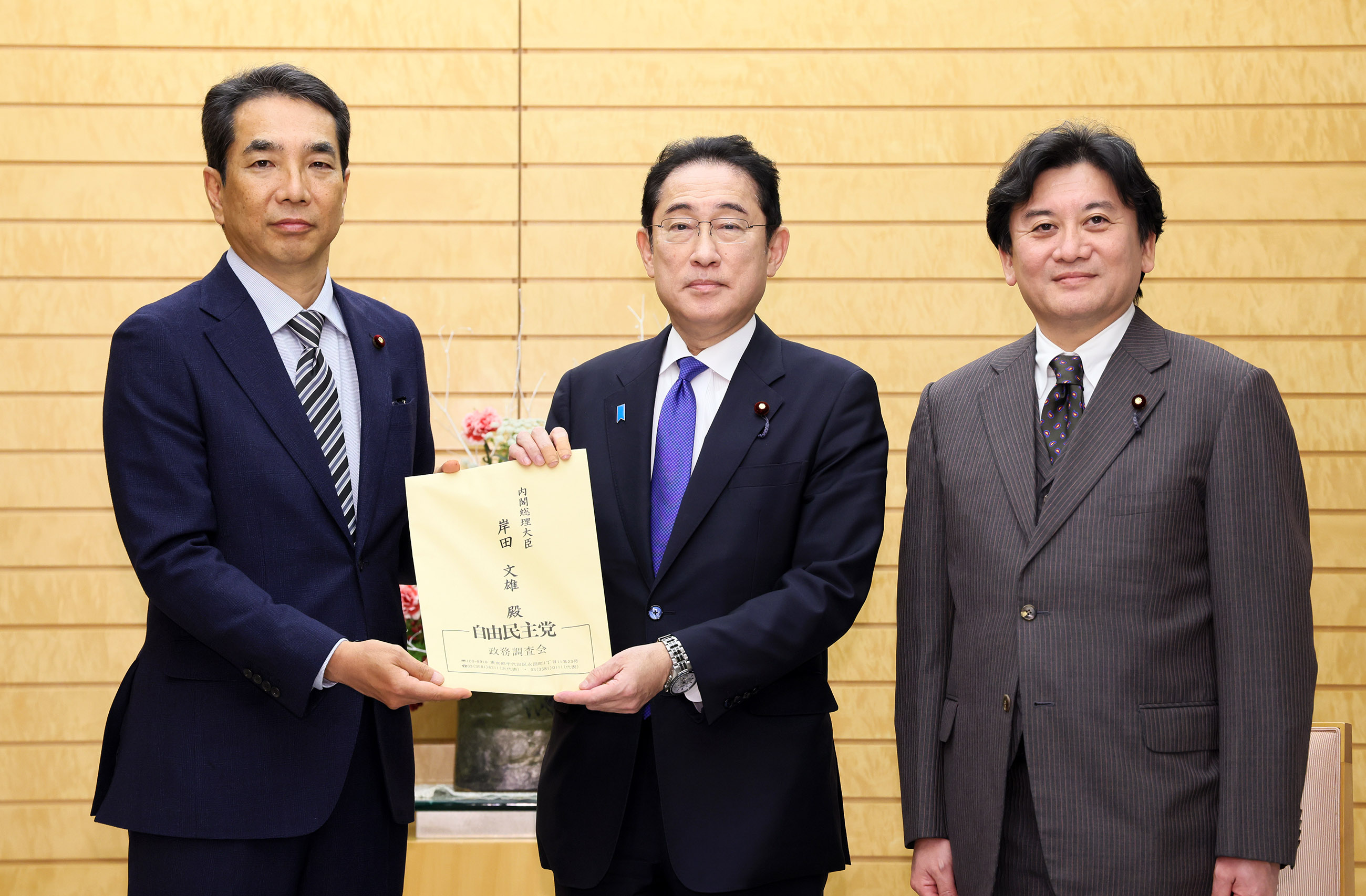 自由民主党による食料・農業・農村基本法の改正の具体的な方向性についての提言申入れ