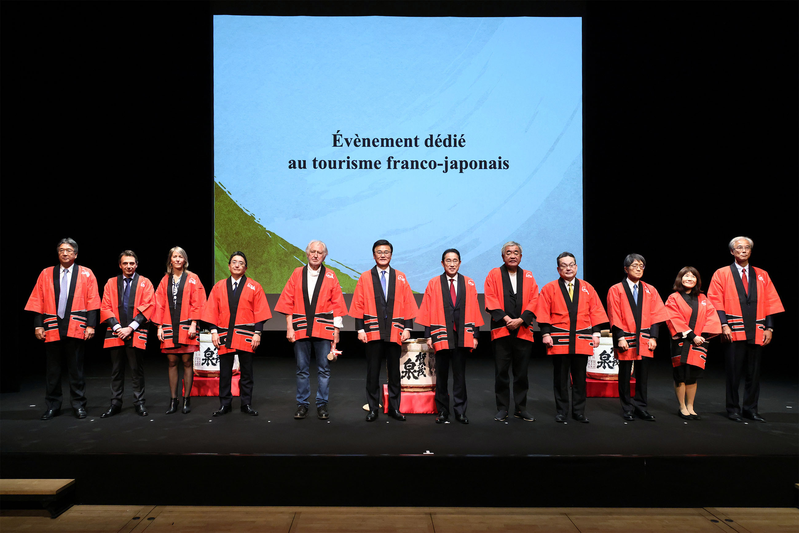 日仏観光イベントに出席する岸田総理４