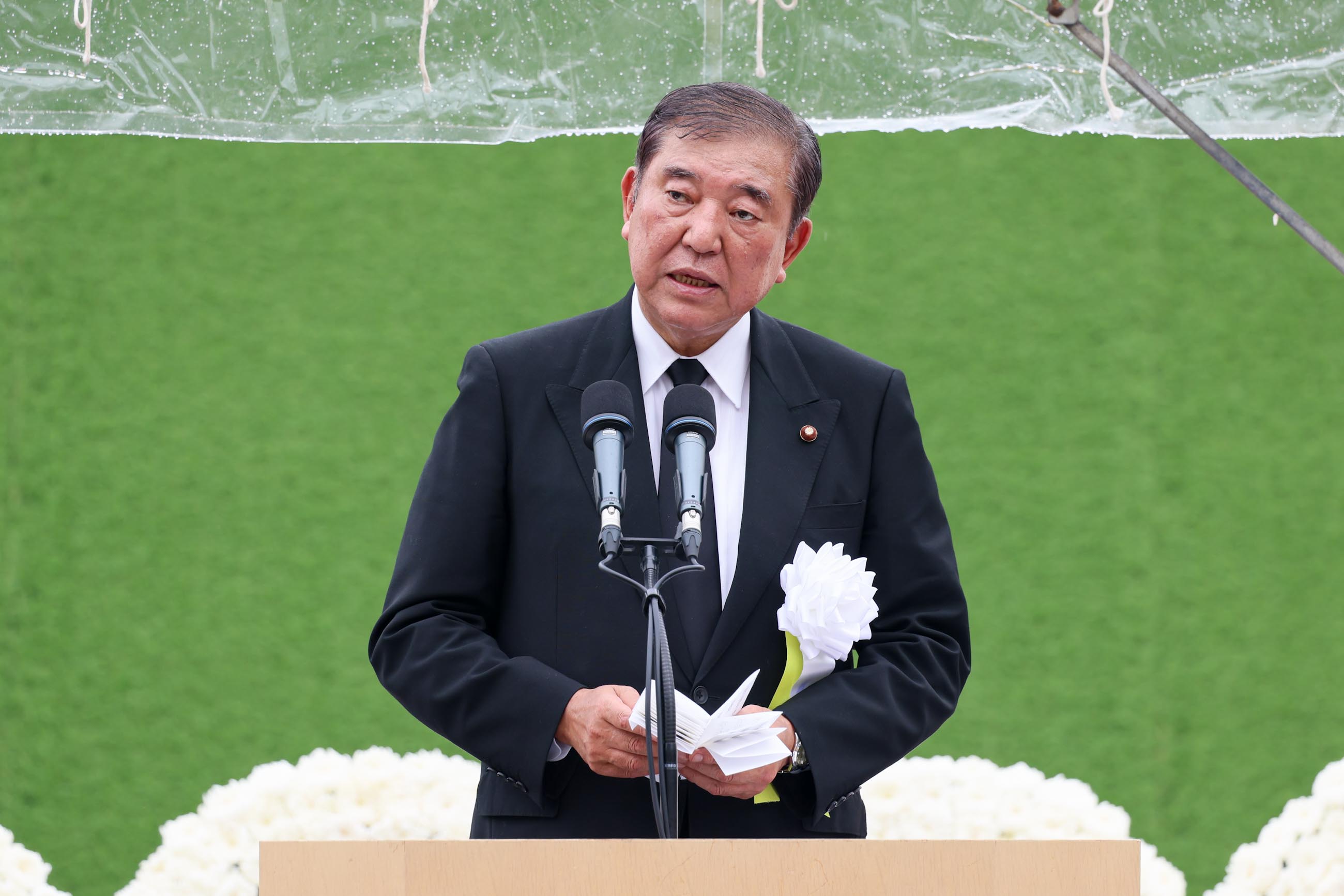長崎原爆犠牲者慰霊平和祈念式典挨拶