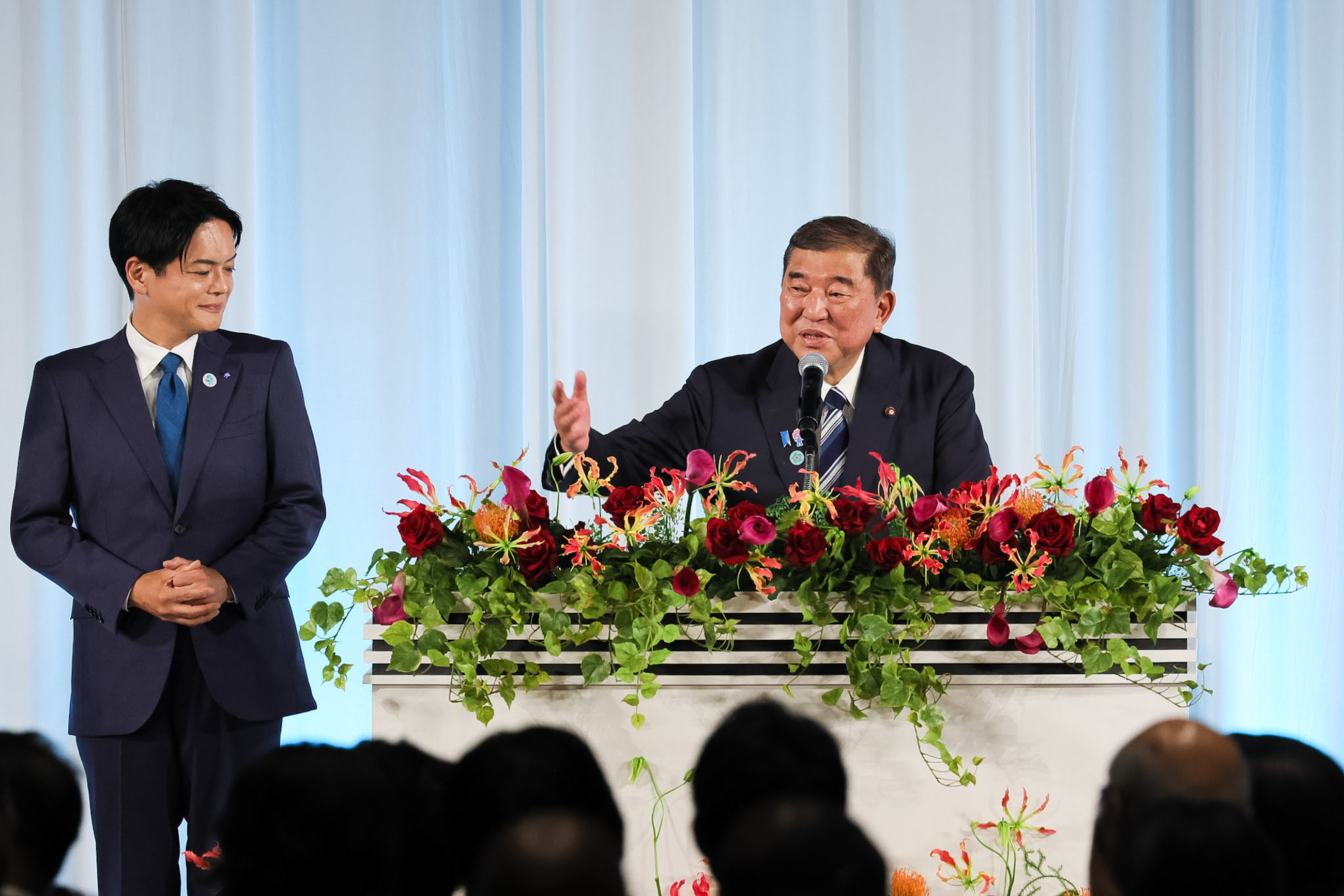 総理大臣・横浜市長共催歓迎レセプション３