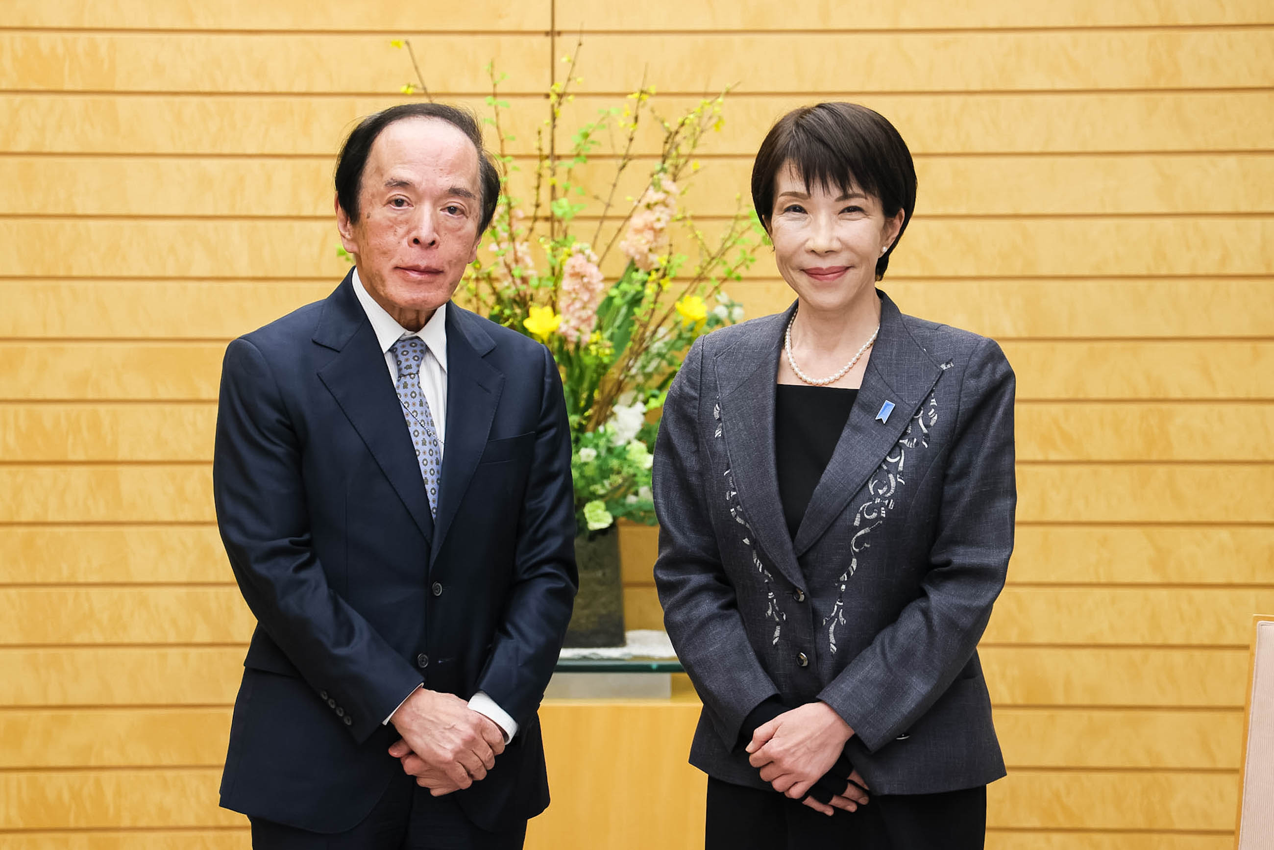 日本銀行総裁との会談