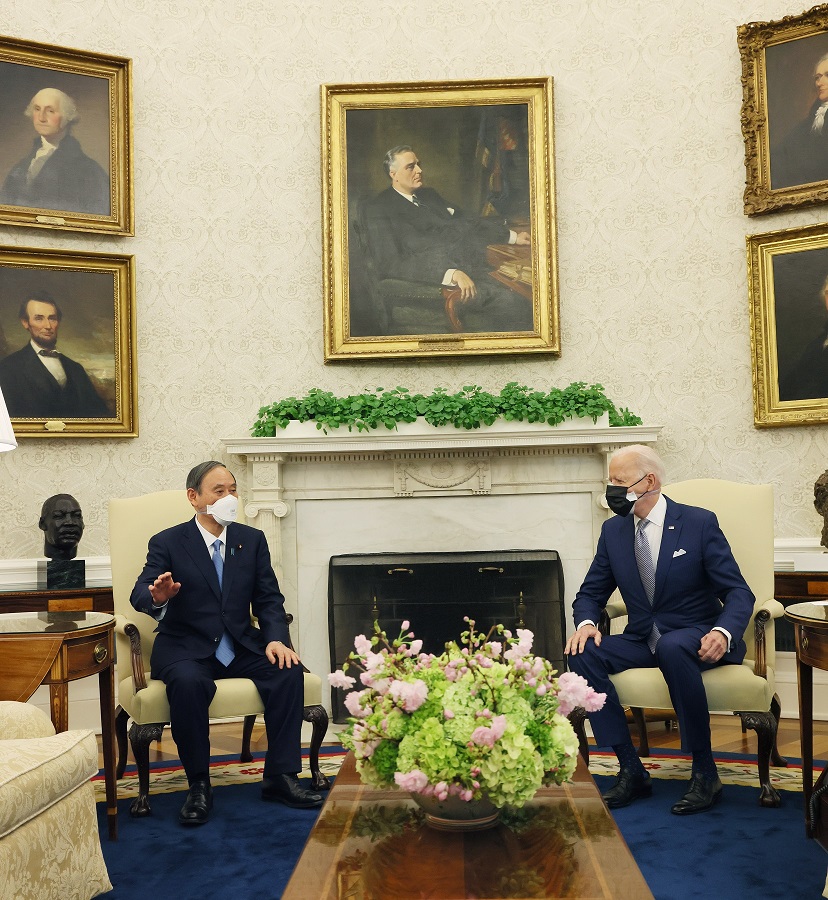 バイデン米大統領との会談（テタテ）２