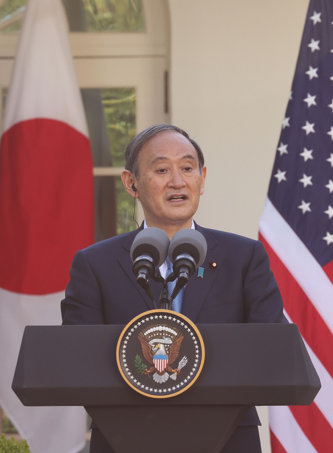 日米共同記者会見４