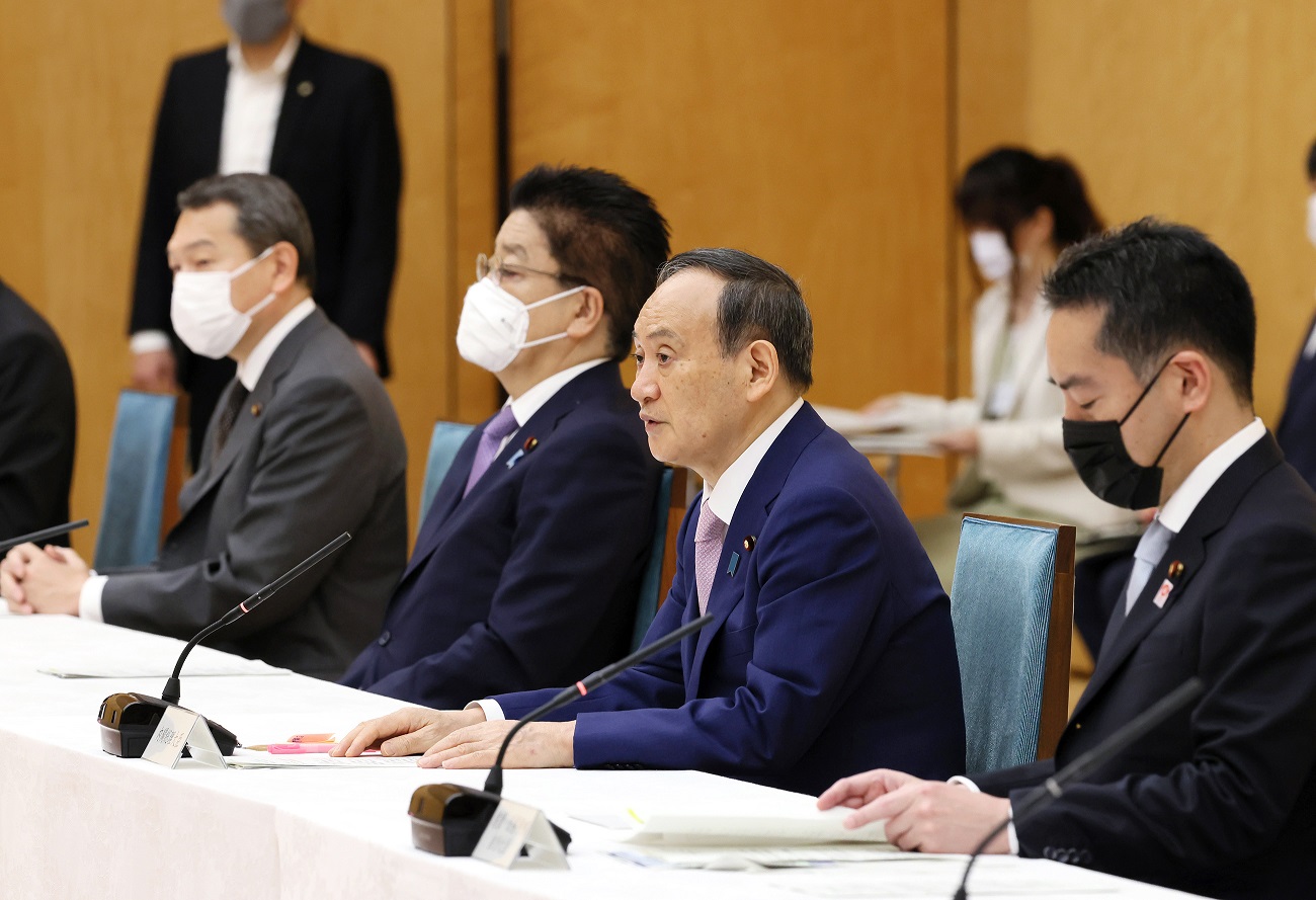 発言する菅総理３