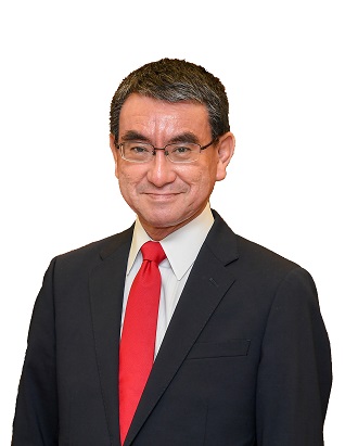 顔写真:河野太郎