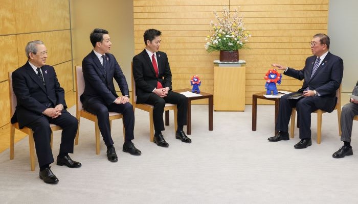 大阪府知事等との面会（大阪・関西万博の入場チケット等に関する緊急要望）